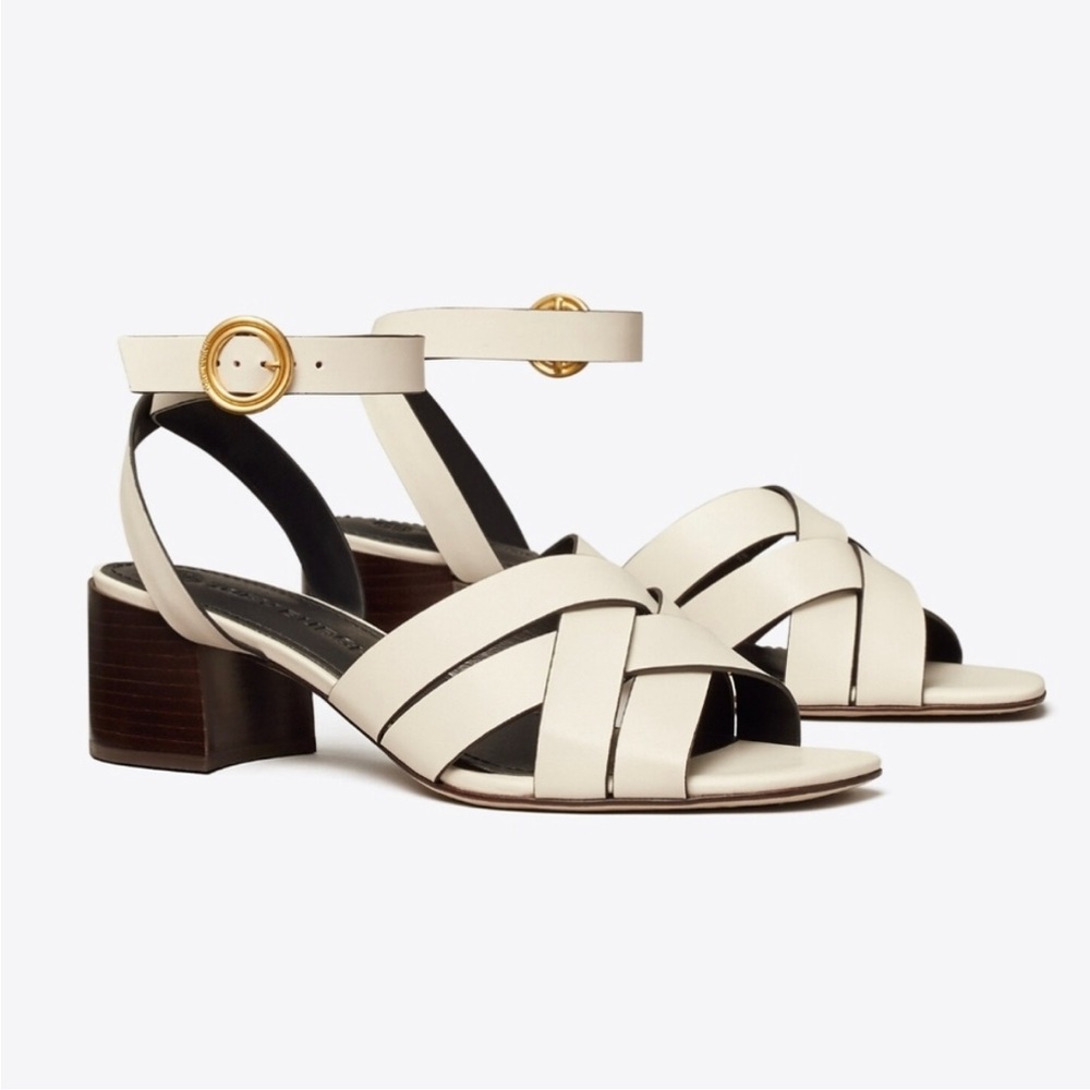 Tory Burch City Heel Sandals Size 6
